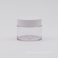 Recipientes cosméticos PETG transparentes de frasco de crema de plástico 30 g